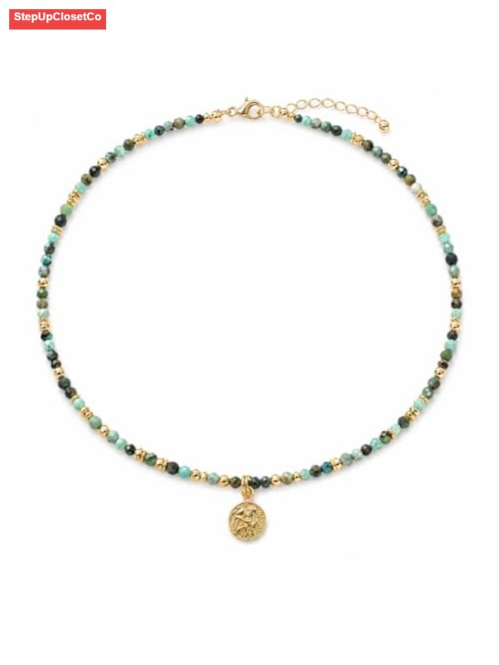 Boho Beaded Necklace for Women Layered Y2K Summer Jewelry